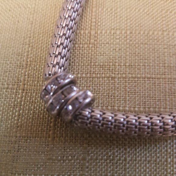 3 silver - tone bracelets. - Picture 5 of 7